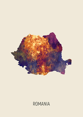Romania Map