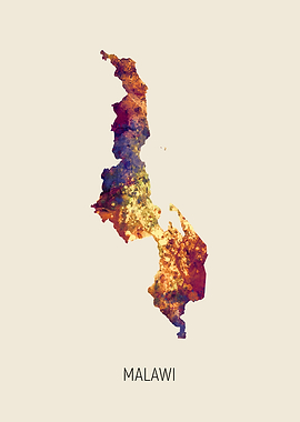 Malawi Map