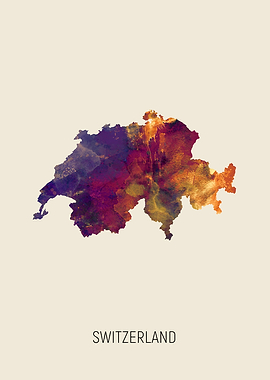 Switzerland Map