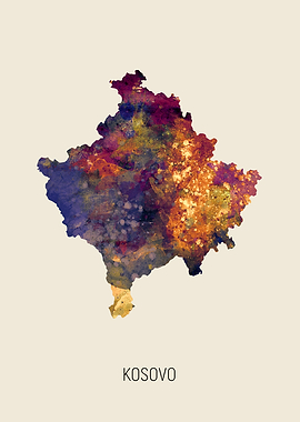 Kosovo Map