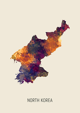 North Korea Map