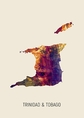 Trinidad and Tobago Map