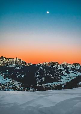 Twilight Snow Mountains 2