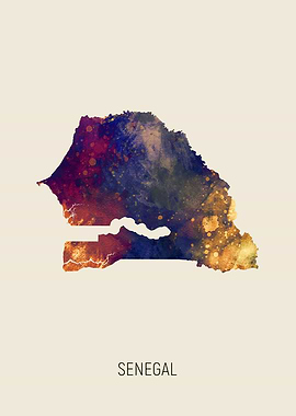 Senegal Map