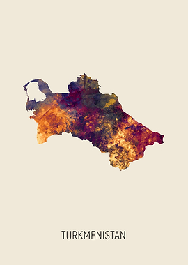 Turkmenistan Map