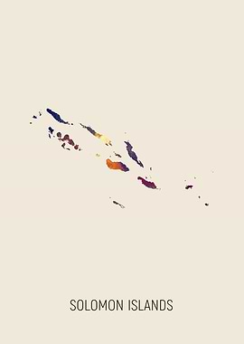 Solomon Islands Map