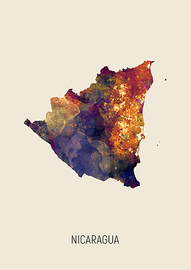 Nicaragua Map