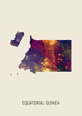 Equatorial Guinea Map