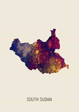 South Sudan Map