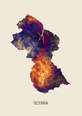 Guyana Map