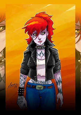 Zombie Rocker Girl