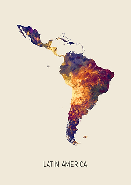 Latin America Map