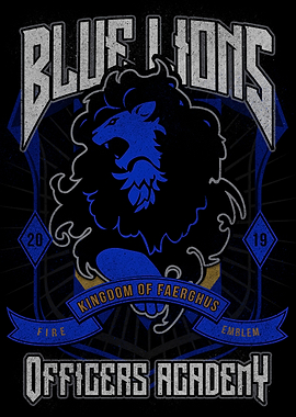 Blue Lions Crest