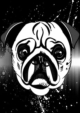 FINE ART PUG