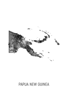 Papua New Guinea Map