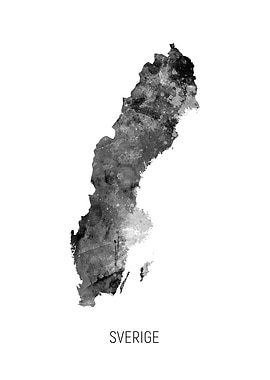 Sverige Map