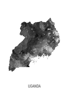 Uganda Map