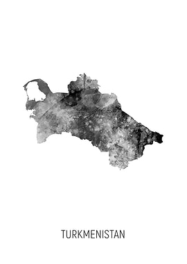 Turkmenistan Map