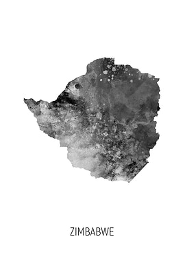 Zimbabwe Map