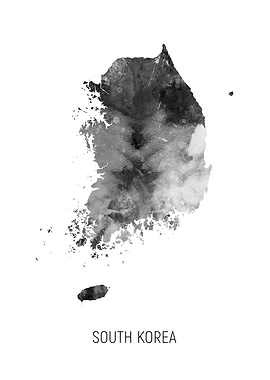 South Korea Map