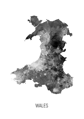 Wales Map