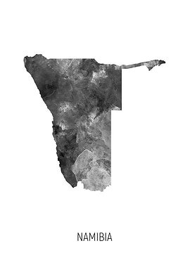 Namibia Map