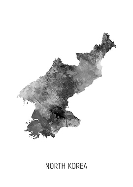 North Korea Map