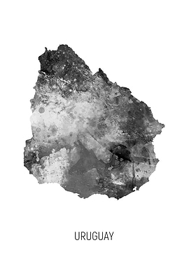 Uruguay Map