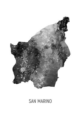 San Marino Map