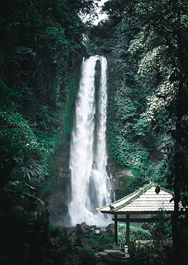Git Git waterfall Bali
