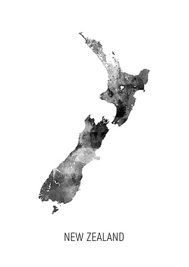 New Zealand Map
