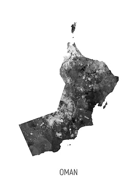 Oman Map