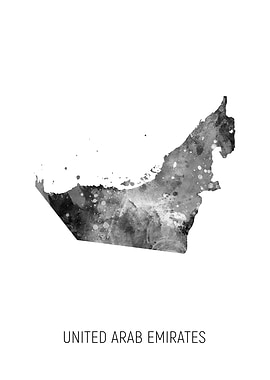 United Arab Emirates Map