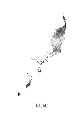 Palau Map
