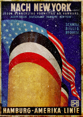 Nach New York Hamburg