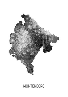 Montenegro Map
