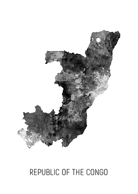 Republic of the Congo Map