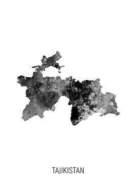 Tajikistan Map