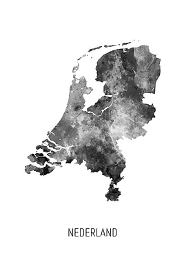 Nederland Map