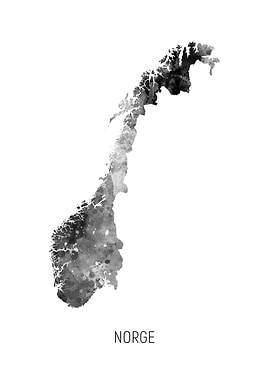 Norge Map