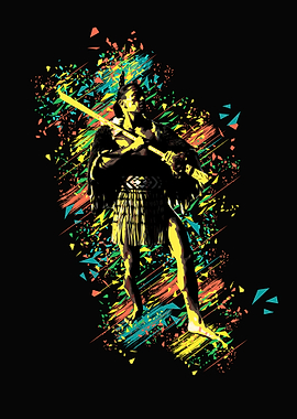 Maori Warrior Artwork