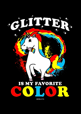 Glitter unicorn