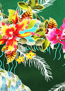 12 Asia Batik Painting Art