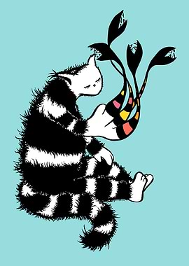 Cat Creature Trippy Paw