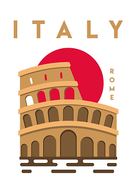 Italy Illustration