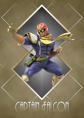 Art Deco Captain Falcon
