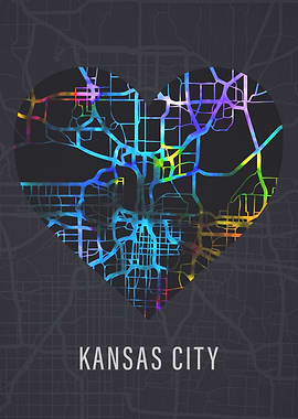 Kansas City Street Map