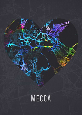 Mecca Saudi Arabia Streets