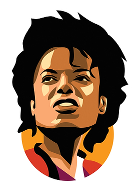 Michael Jackson caricature