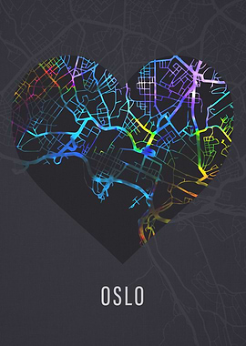 Oslo Norway City Heart